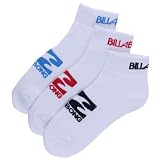 White 3 Pack Ankle Socks by Billabong