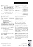 Periodensystem der Elemente, Sch&uuml;lerhandblatt