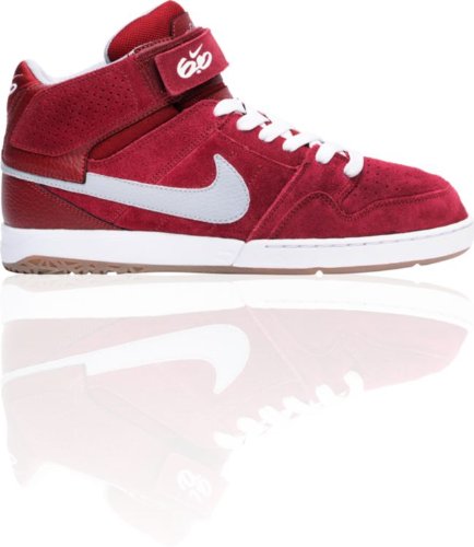 Best Price Nike 6.0 Air Mogan Mid 2 Red, White & Grey Shoe