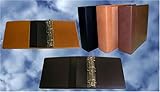 Naked Leather 3 D Ring Binder