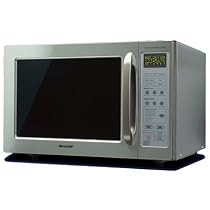 Sharp R98STMA Digital Combi Microwave Oven Stainless Steel 40L 900W