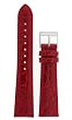 Watch band Genuine Crocodile Strap 20mm Red Watch band Genuine Crocodile Strap 20mm Red