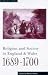 Religion and Society in England and Wales, 1689-1800: A Sourcebook (Documents in Early Modern Social History)
