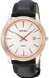 Image of Seiko Gents Rose Gold Strap Watch SKP352P1