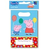 Peppa Pig Party Loot Bags Pack of 8