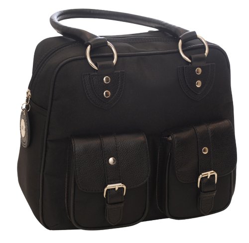 See Jill.e Designs Nylon Gadget Bag 340955 (Black)