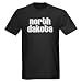 North Dakota Us states Dark T-Shirt by CafePress