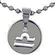 Libra Zodiac Stainless Steel Pendant Gifts For Men