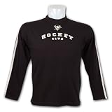 Pittsburgh Penguins Applique Striped Long Sleeve T-Shirt