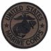 United States Marine Corps SUBDUED IRON ON Patch