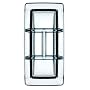 Nachtmann Kendo Clear Crystal 9 -Inch Rectangle Snack Bowl