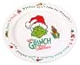 The Grinch Who Stole Christmas 12-Inch Round Earthenware Grinch Cookie Platter
