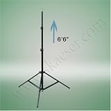[8112] 6'6 Light Stand--Steve Kaeser since 1989--100% SATISFACTION GUARANTEED