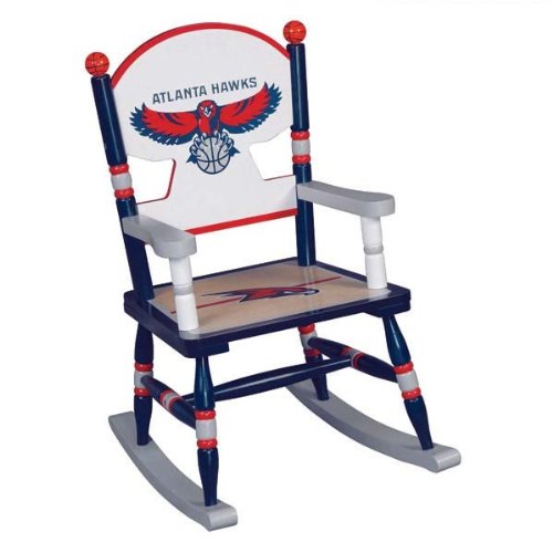 Guidecraft NBA Atlanta Hawks Rocking Chair