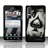 ACE SKULL Rubber Touch Snap-On Phone Protector Hard Cover Case for Motorola ....