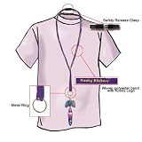 Kooky Lanyard - 19" Purple LanyardIMAGE