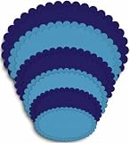 Wizard Nestabilities Die Set: Petite Scallop Oval Large (6 Dies)