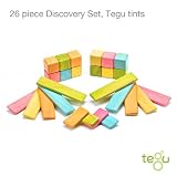 Tegu Discovery Set - Tints - Magnetic Wooden Building Blocks