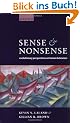 Sense and Nonsense: Evolutionary Perspectives on Human Behaviour
