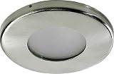 Brumberg 2264.22 Einbaustrahler Edelstahl, Glas satiniert, Edelstahl