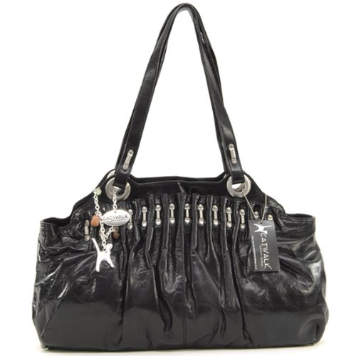 Catwalk Collection Large Shoulder Tote – Nightingale – Black