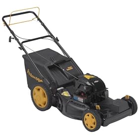 Poulan Pro 22-Inch Side Discharge Mulch Bag Front Drive Self Propelled Mower with 6 HP Briggs and... by Poulan