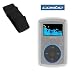 Durable Flexible Clear Silicone Skin Case + Adjustable Sports Armband For SanDisk Sansa Clip