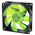 Wing 8 80mm Gamer Fan-2000rpm 21 Dba UV Green