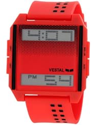 Vestal Unisex DIG023 Digichord Ultra Thin Red Digital Watch