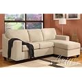 ACME Reversible Chaise Sectional, Beige