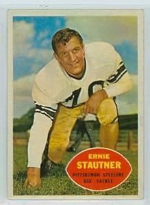 1960 Topps FB 101 Ernie Stautner Steelers Excellent