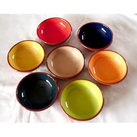 Mediterranean Colours Tapas Dish Set
