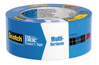 3M 2090 Scotch-Blue Painter's Tape for Multi-Surfaces 2-Inch-by-60-Yard