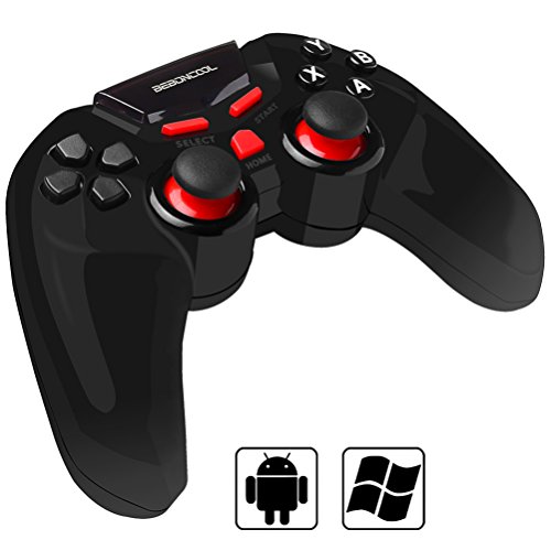 Samsung Gear VR Controller, BEBONCOOL Bluetooth Game Controller Joypad Joystick with Clip for Android S6 Edge/ S7 Edge/Note 5/Note 7/Tablet/TV Box/Emulator; Wired Gamepad for Windows PC/Steam Samsung Gear VR Controller, BEBONCOOL Bluetooth Game Controller Joypad Joystick with Clip for Android S6 Edge/ S7 Edge/Note 5/Note 7/Tablet/TV Box/Emulator; Wired Gamepad for Windows PC/Steam