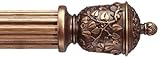 IMAGE OF Amalfi Antique Gold Curtain Rod Set