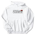 Sweatshirt White Elegant Flag " Cabinda " Angola City