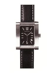 Watch: Hamilton Mens H001000049 Gramercy Black Leather Watch - Hamilton