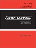 Current Law Index, 2002