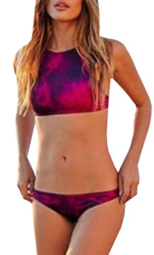 Generic Fashion Women's Sexy Bikinifloral Seamless