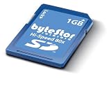 ByteStor 1GB SD High Speed 80X ( Secure Digital ) Card