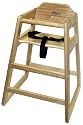Lipper International 516 High Chair, Natural