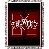 NCAA Mississippi State Bulldogs Focus Series Jacquard Throw