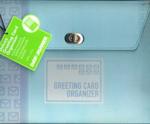 Day Runner / Mead Deluxe Greeting Card Organizer