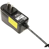 EPtech (6.5ft Long Cable) AC / DC Adapter For SANGEAN PR-D14 PR-D18 PR-D18BU PR-D18RD PR-D18BK PR-D18GR Portable AM/FM Alarm Clock Radio Power Supply