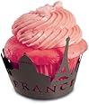 Fox Run Brands 7146 Eiffel Tower/Paris France Cupcake Wrappers