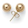 14k Yellow Gold 6mm Ball Earrings