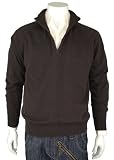 Modern Mens Legend Zip Sweater with a Soft Touch and Nice Look Zip Neck Sweaters for Men Brown