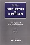 Bullen & Leake & Jacob's precedents of pleadings. First cumulative supplement to the seventeenth edition volumes 1 and 2
