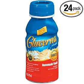Glucerna Shake Homemade Vanilla, 8 Ounce Bottles (Pack of 24)