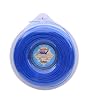 LoNoiz .065-Inch-by-600-Foot Spool Commercial Grade Spiral Twist Quiet 1-Pound Grass Trimmer Line, Blue LN065DLG-12